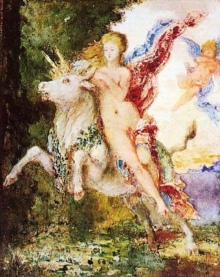 Gustave Moreau Europa and the Bull China oil painting art